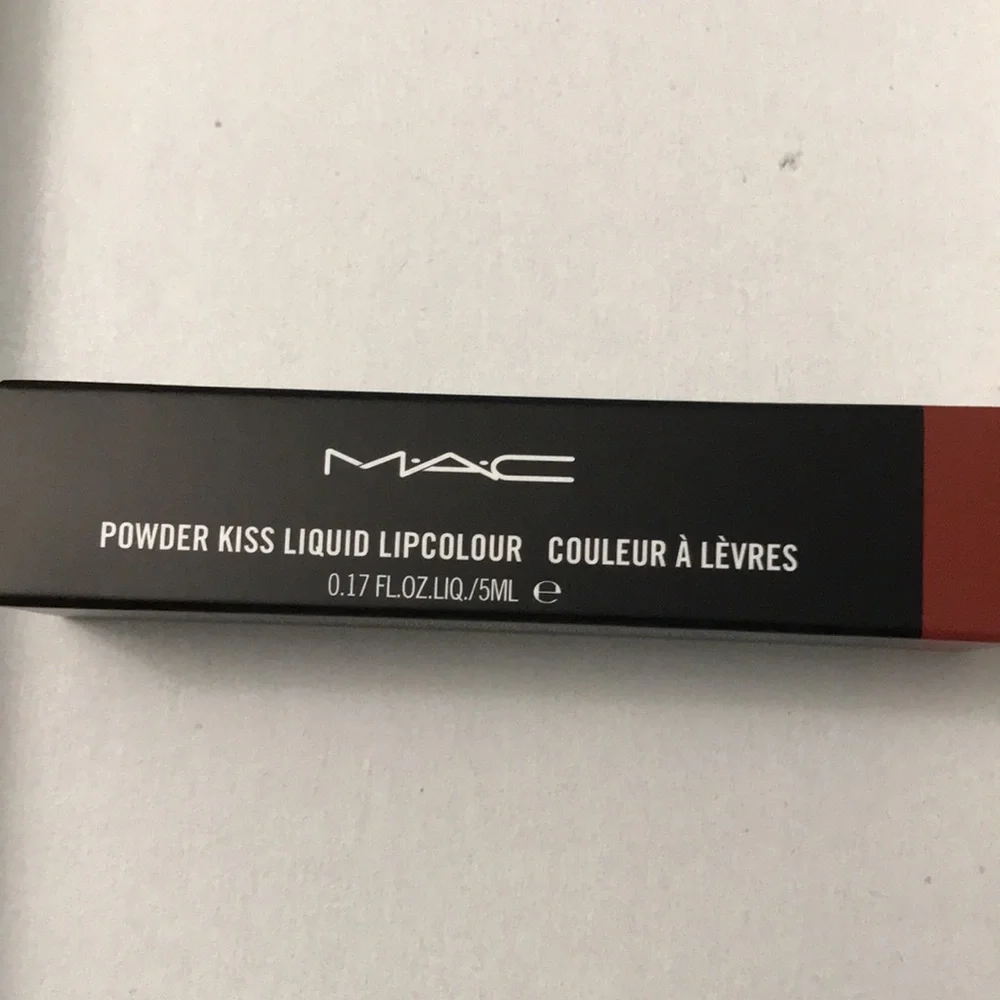 💋 MAC Powder Kiss Lipstick MULL IT OVER 989 NEW 💄 - Picture 9 of 10